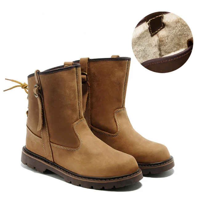 pull on winter work boots