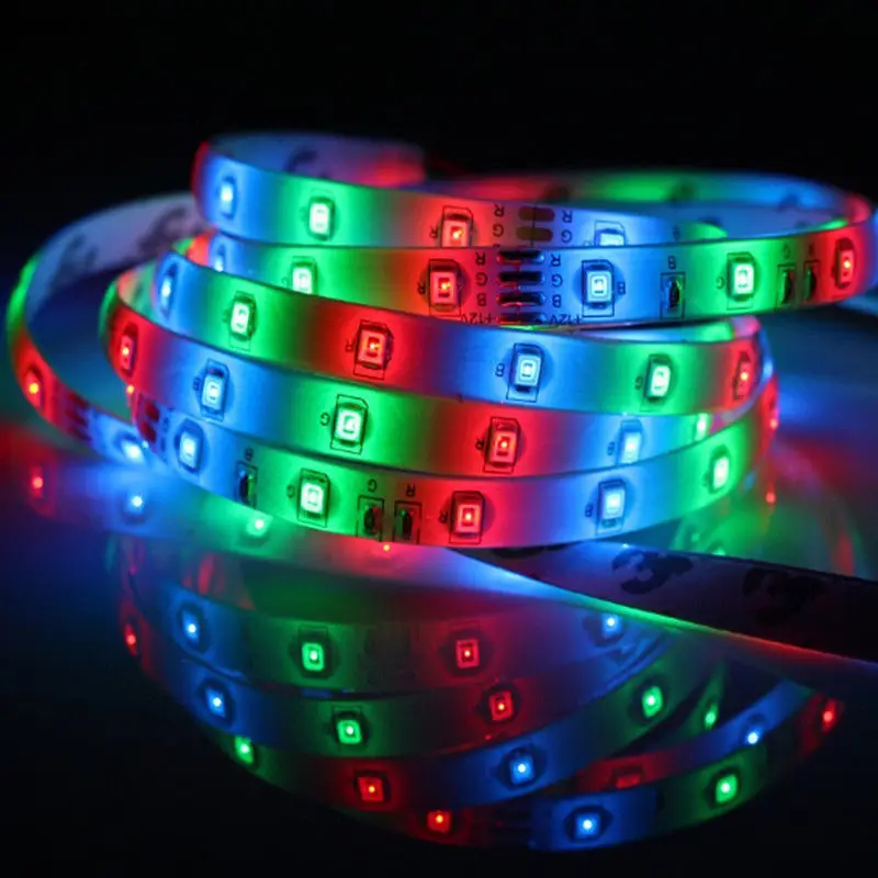 5m 300 Светодиодные ленты светильник rgb Водонепроницаемый гибкий 2835 3528 лента SMD