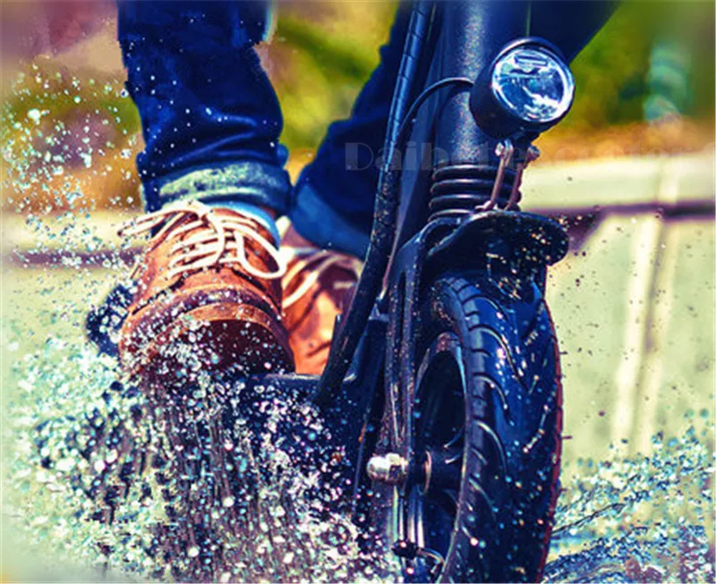 Flash Deal Daibot Electric Kick Scooter 2 Wheels Electric Scooters 36V 350W Portable 10 Inch Foldable Electric Scooter For Adult With Seat 17