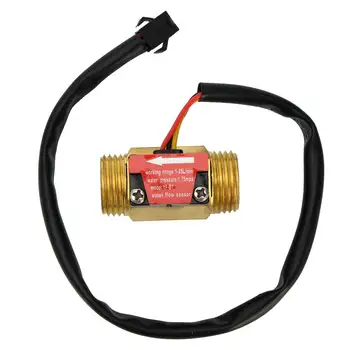 

Water Flow Hall Sensor G1/2'' Switch 1-25L/min Flow Meter For Industrial Control