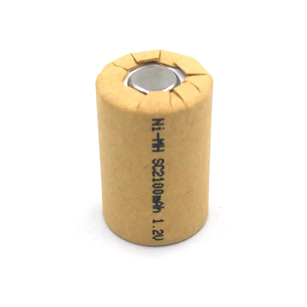 Аккумуляторная батарея 4/5 SC2100mAh 5 шт. Ni MH перезаряжаемая скорость разряда 15C