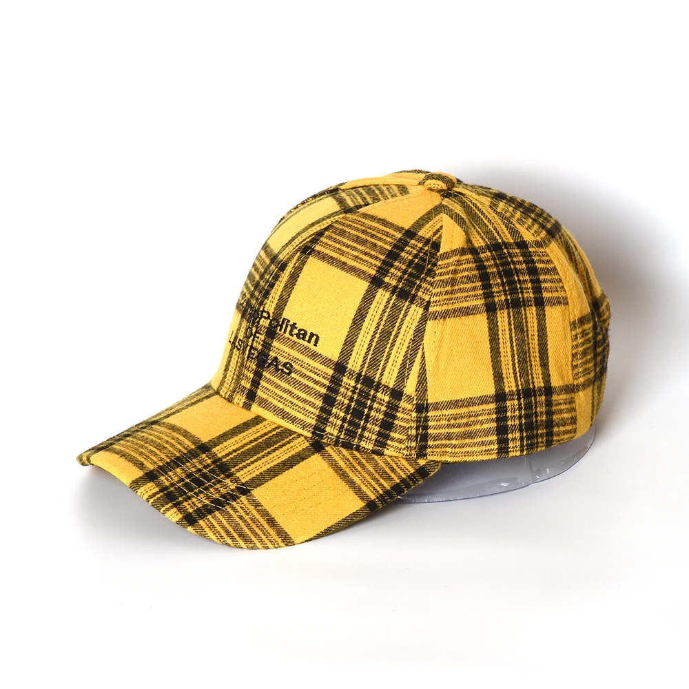 

Harajuku Retro Plaid Baseball Cap Summer Men Women Caps Couple Hat Teenager Student Hats for Fashion Show