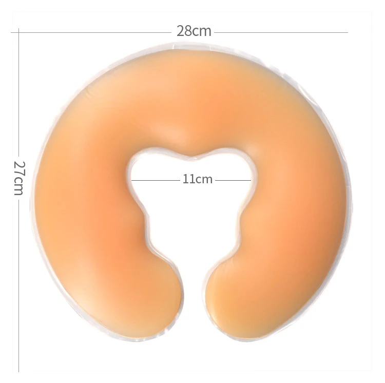 IHAD массажная подушка Силикагель Подушка салон красоты подушки для кровати Красота Декоративная Подушка u-образное отверстие для здоровья