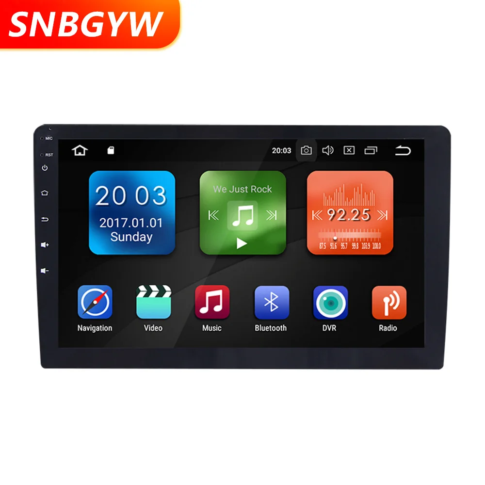 

9'' Touch Screen 2din Android GPS 3G Wifi dab RAM 4G + ROM 32G 2 DIN Car Multimedia Player Bluetooth Radio USB TV unit DH075