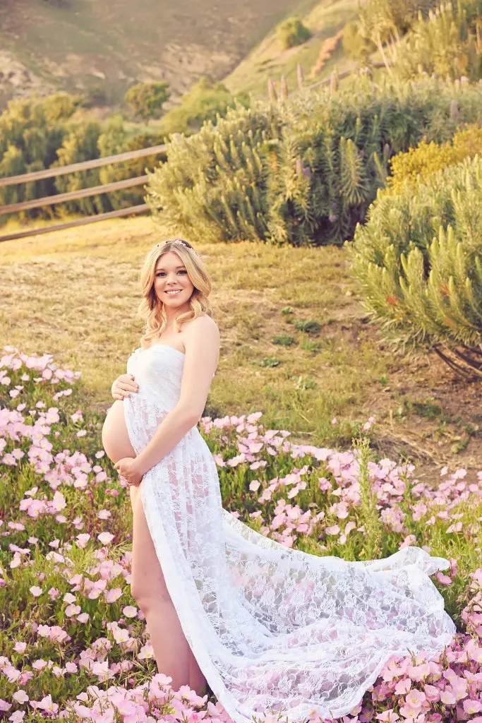 Maternity Dresses Photography Props 2018 Lace Fancy Maternity Gown For Photo shoots Sleeveless Sexy Women Pregnancy Maxi Dress (4)