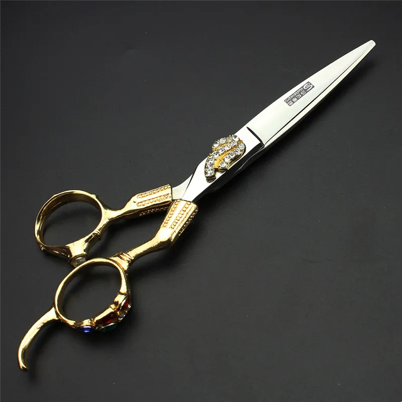 

Beauty Salon Cutting&Thinning Set Hairdressing Scissors Professional Hairdressing Styling Tools 6.0 inch