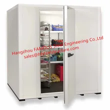 Коммерческая/промышленная полиуретановая панель холодильная камера для хранения мяса морепродуктов и фруктов