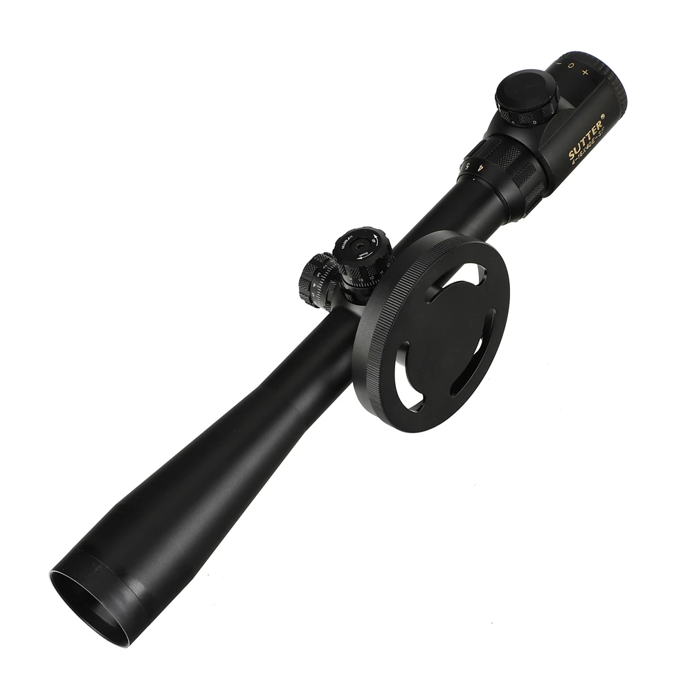 SUTTER 4-16X40E-SF Riflescope стекло травленая сетка красный зеленый с подсветкой большое ручное колесо с замком саморезы Scope