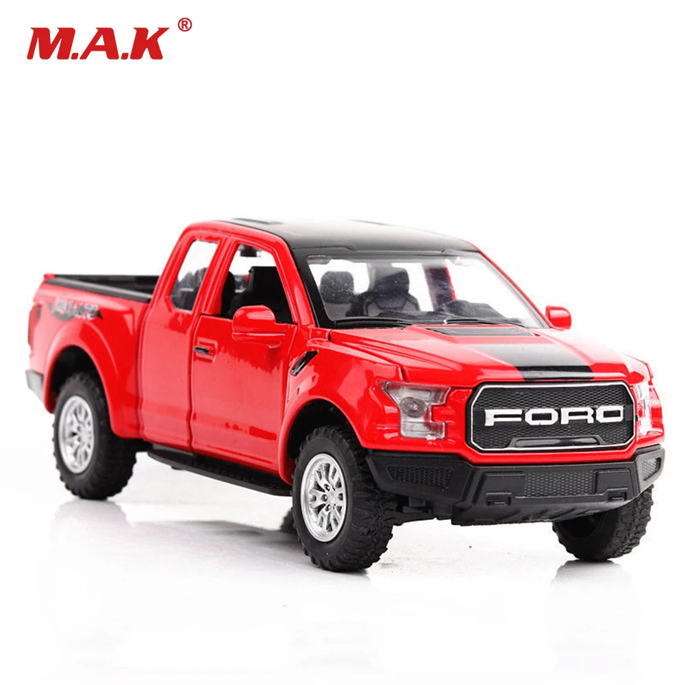 

For Collection 1/32 Scale Alloy Ford F-150 SVT Raptor Car Truck Model Normal Ver. Vehicles Red/Black/White Color for Children