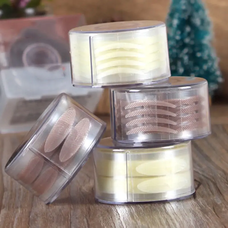 

300 Pairs Double Eyelid Sticker Tape Nature/Mesh Stealth Eyelid Paste Slim Adhesive Invisibility Double Eyelid Tape Sticker