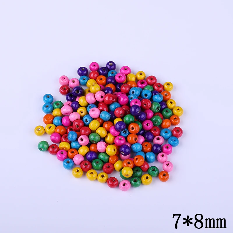 300pcs/lot Wooden Beads DIY fashion jewerly accessory,8MM wood beads