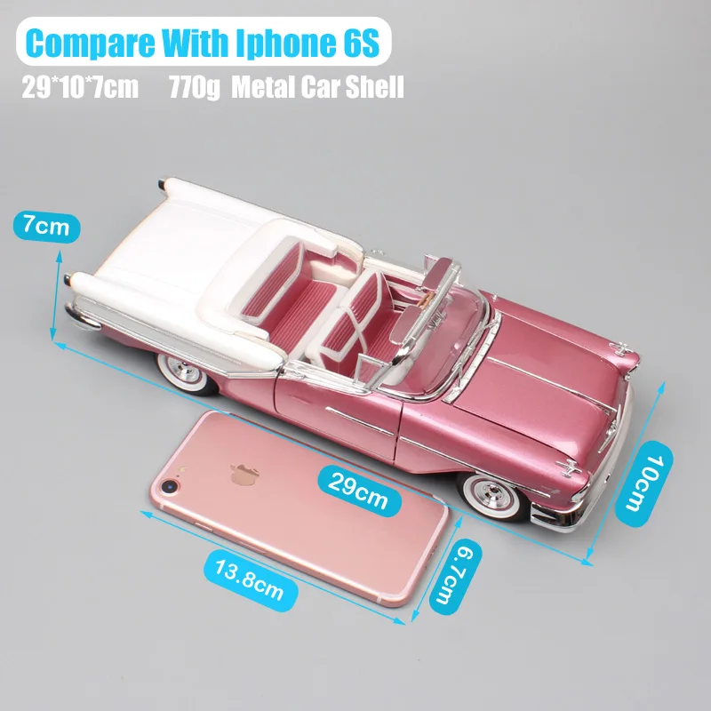 1 18 винтажный большой 1957 мобильный супер Дельта 88 GM восьмимасштабный металлический игрушечный автомобиль модели Diecasts& Toy Vehicles миниатюры
