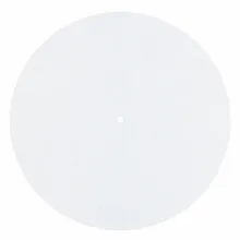 Войлочный виниловый коврик для виниловых пластин LP Slip Mat Audiophile толщиной 3 мм для виниловых пластин LP белого цвета