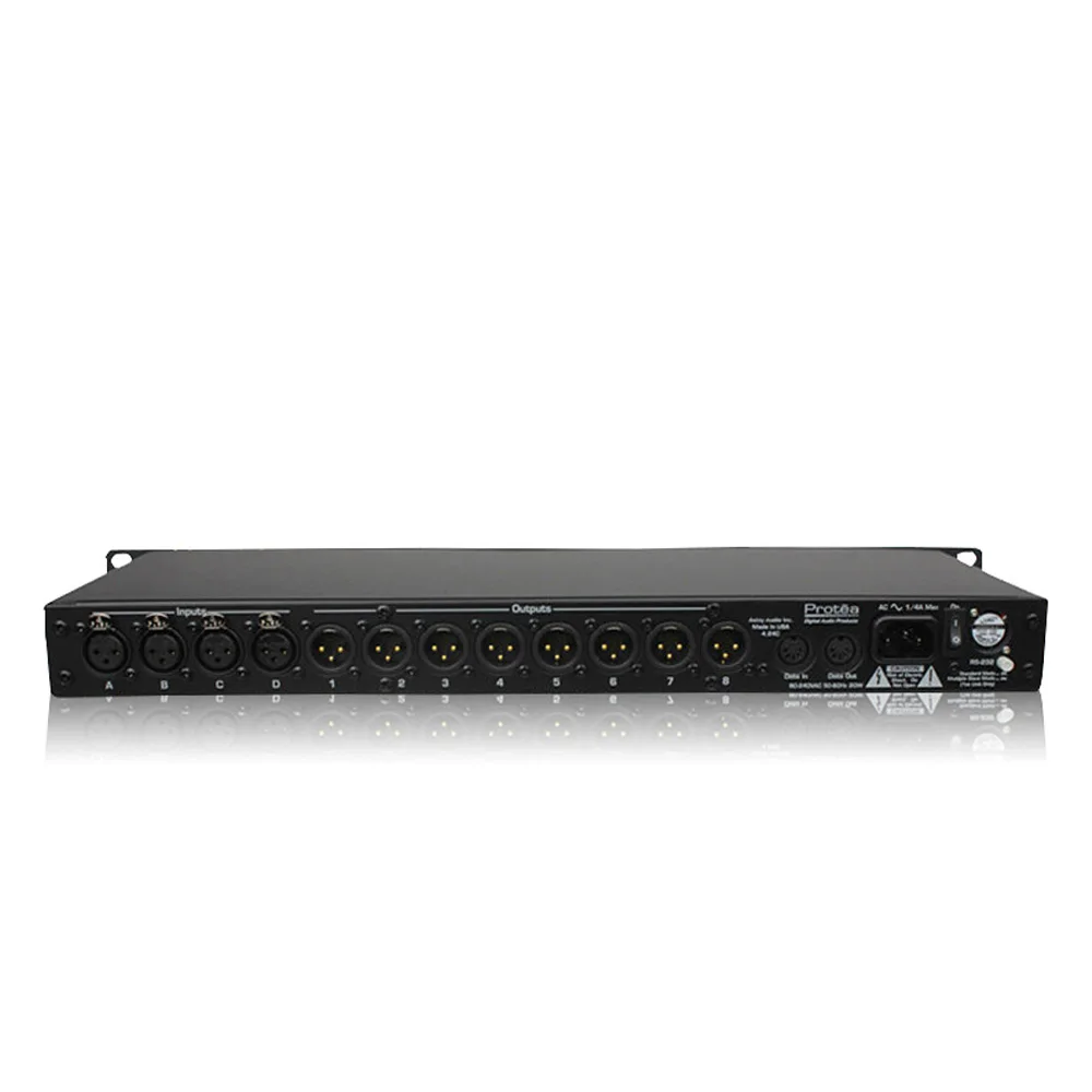 4.24CL Digital Audio Processor 4 In 8 Out Digital
