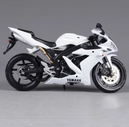 Maisto 1:12 Yamaha Суперкросс YZF R1 металл литья под давлением модель спортивные к рулю
