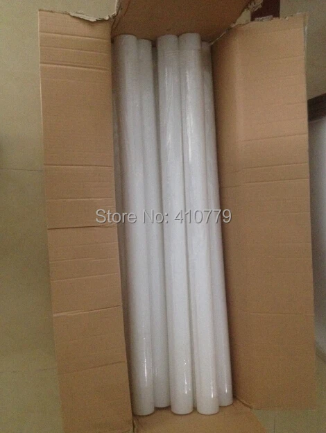 

Home Decor Acrylic White Tubes OD30X2X555MM PMMA Plastic Pipes PMMA TUBING Building Material Can Cut Any Size