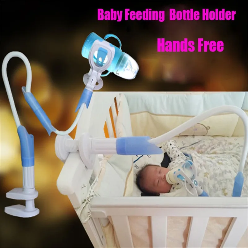 

Universal Stroller Bottle Holders Accessory Hands-free Adjustable Bottle Clip Holder on Baby Strollers Bed Feeding Accessory