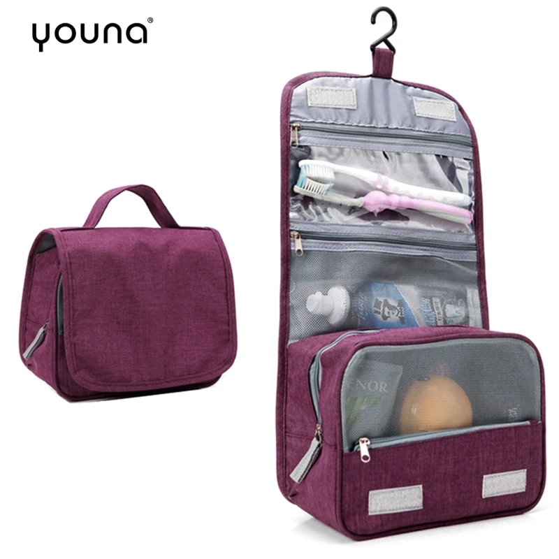 

Travel Cosmetic Storage Bag Waterproof Makeup Hanging Organizer High Capacity Case Toiletry Wash Bathroom Storage Bags