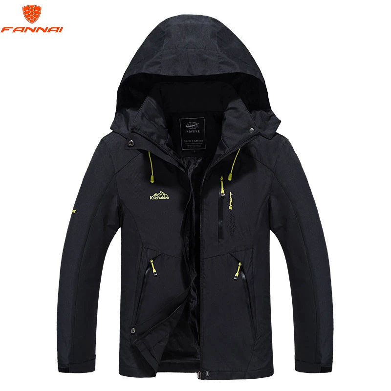 

Fashion men's spring and summer summer hooded jacket windproof waterproof jacket men's solid color printing large size men's 5XL