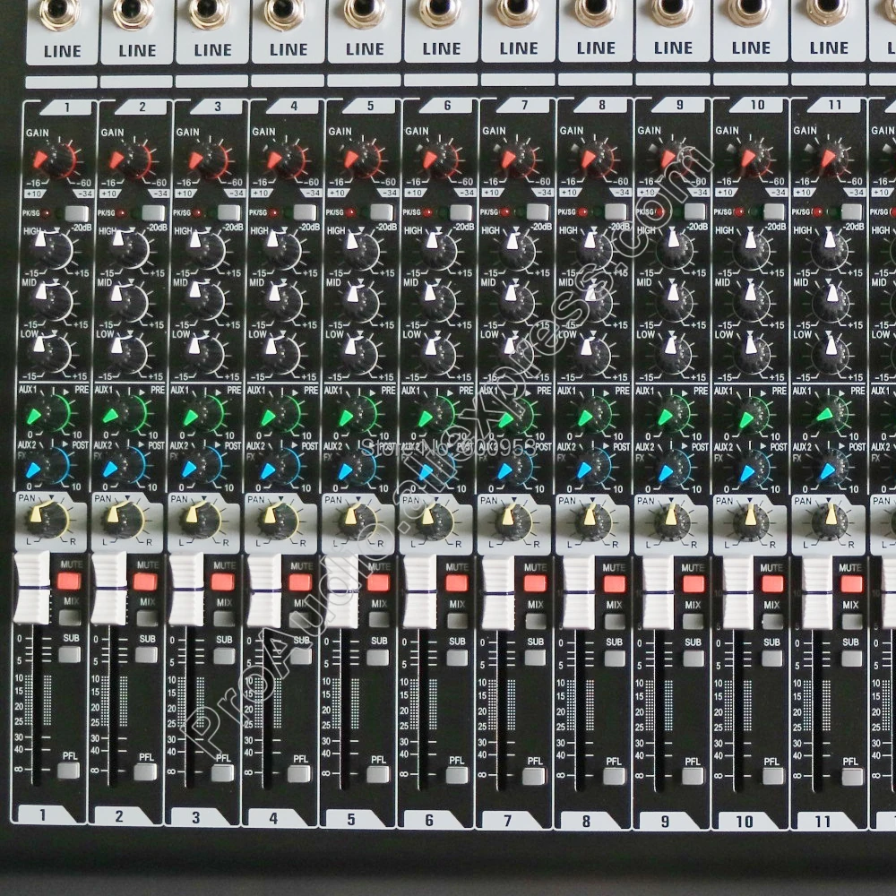 MICWL Pro 12 каналов двойной группы диджей караоке аудио звук микрофон микшерный консольный стол миксер+ USB SD DSP 100-240 в рабочий