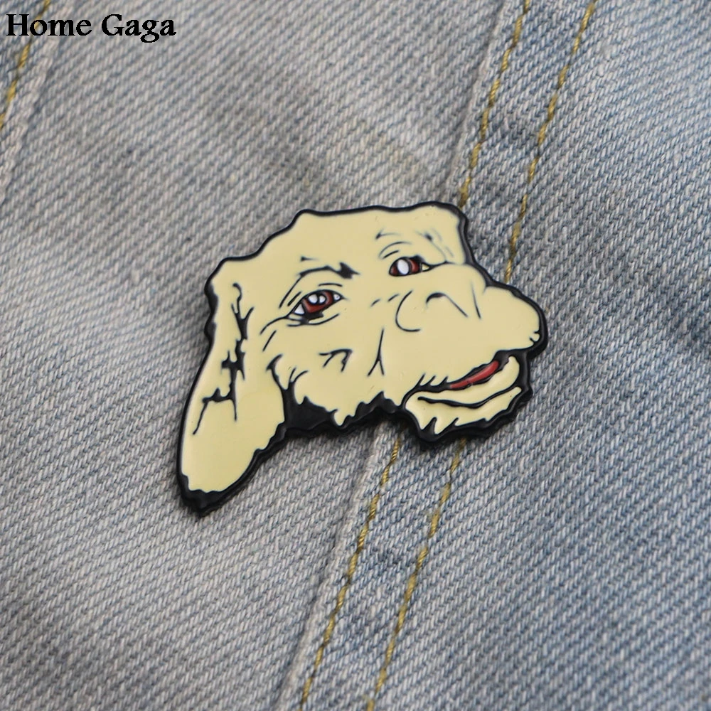 Homegaga The neverending story Falcor Дракон Удачи булавки para броши для рубашек DIY одежда рюкзак