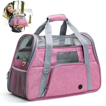 

Luxury Portable Pet Dog Large Dogs Cat Shoulder Backpack Outdoor Pet Carrier Bag Oxford cloth Handbag Portable Shoulder Bag