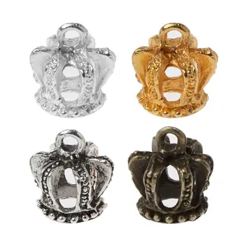 

10Pcs Imperial Crown Epoxy Resin Jewelry Hanging Holders Pendants Jewelry Making