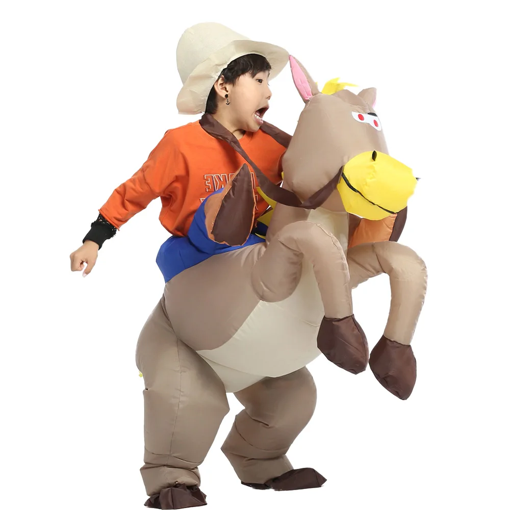 inflatable horse costume-- (2)