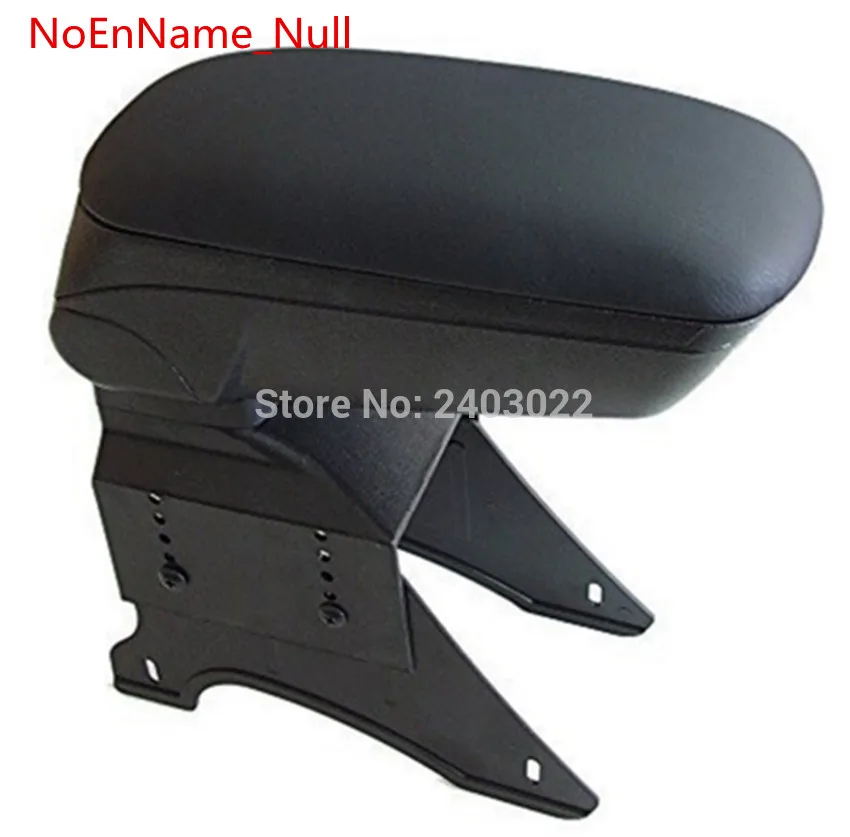 

ABS+leather Handrails, decorative Phgiveu Blk Big Storage Armrest Box Center Console Universal Fit mazda 2