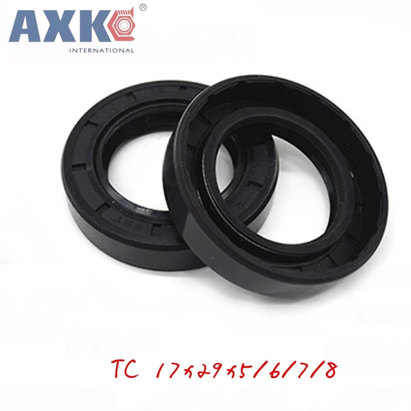 

10pcs AXK TC 17x29x5 17x29x6 17x29x7 17x29x8 NBR 17*29*7 17*29 Skeleton Oil Seals AXK high-quality Seals Radial shaft seals