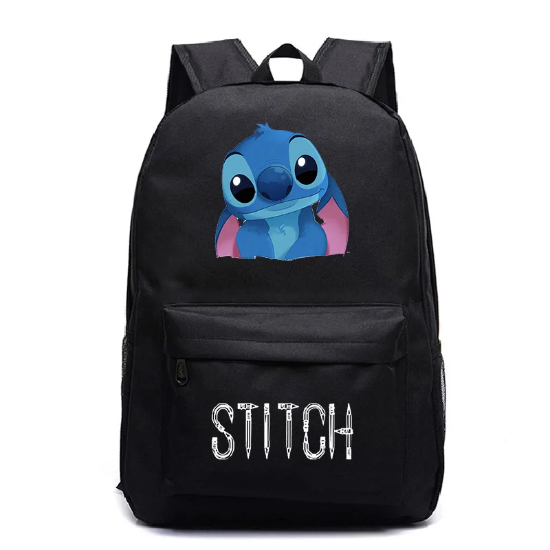 Kawaii Stitch рюкзак студентов обратно в школу подарок сумки красивый шаблон подростков Mochila красивые девочки мальчик путешествия рюкзак - Цвет: 4