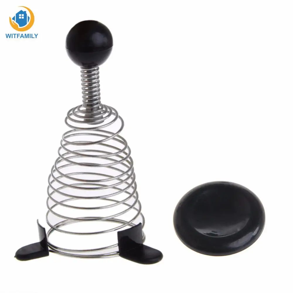 

Creative Nut Cracker Spring Sheller Walnut Pecan Cap Opener Tool Stainless Steel
