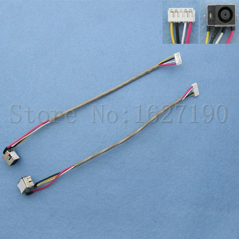 5 шт./лот Новый PJ197 DC Jack кабель для HP DV7-1000 Series Коннектор ноутбука запасной блок