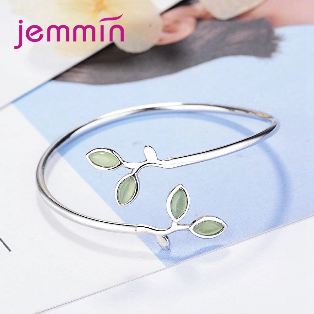 Дерево ветка форма открывающийся браслет дизайн модные женские любимые ювелирные изделия подарок тренд высокое качество 925 пробы серебро