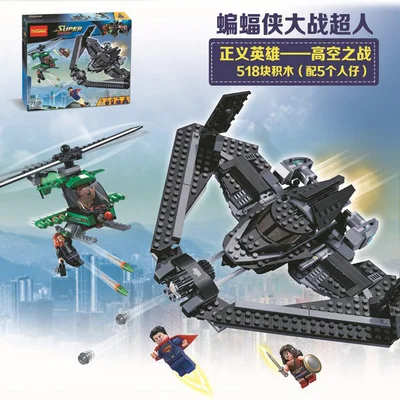 Decool 7105 7116 Comaptible Batman Tumbler Batpod Batmobile строительные блоки технические Кирпичи игрушки для детей - Цвет: with no box 7118