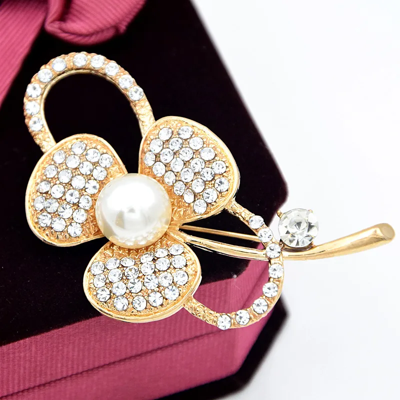 Utei Brooch Amazing Women Jewelry Brooch Elegant Lady Gift Scarf Pin