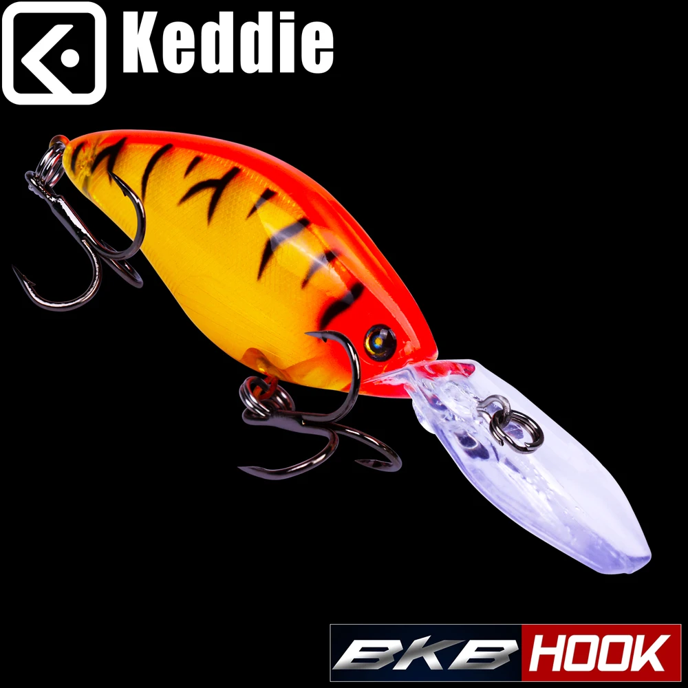 

keddie 1pc 6 color Fishing Lures 11.2cm-4.41" Fishing Tackle 4# Hook Fishing Bait 18.5g-0.65oz Lure New Models