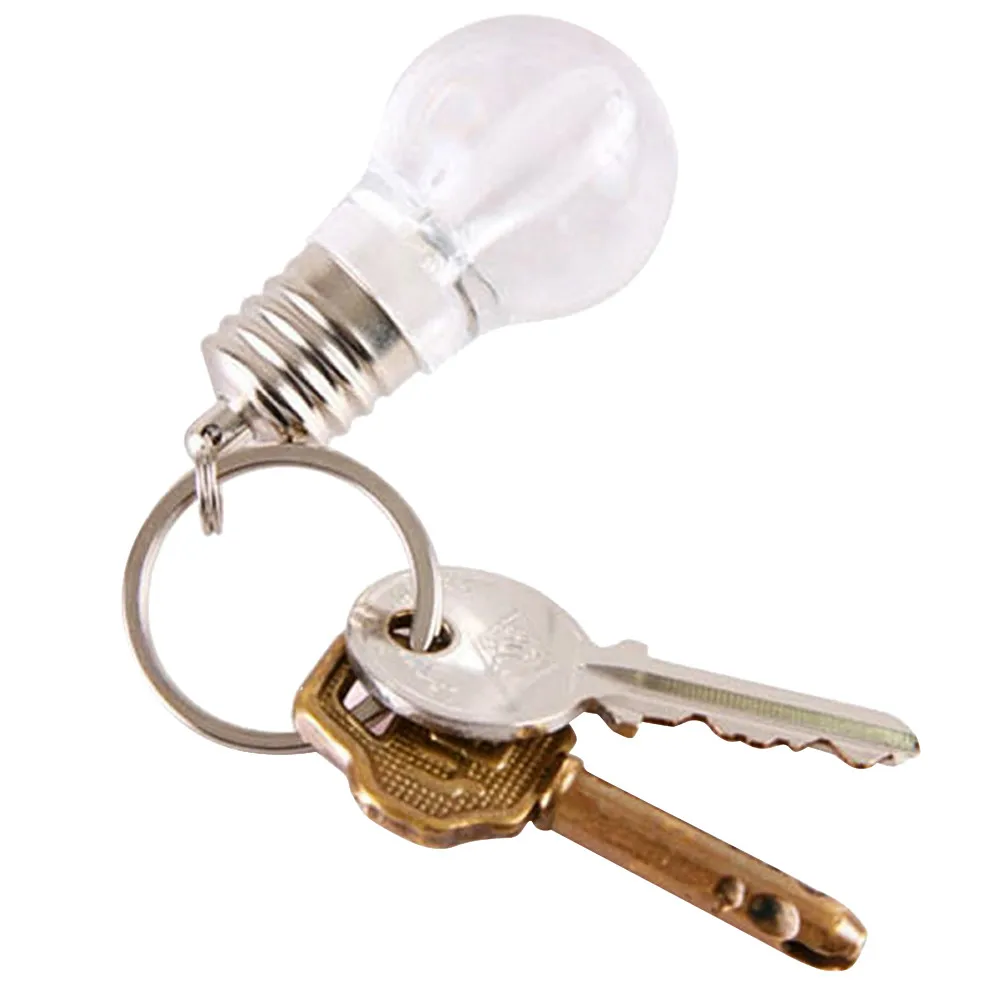 

LED Light New Mini Cute Key Chain Touch 7 Color Changing LED Light Lamp Bulb Keychain Toy Led Spot Light