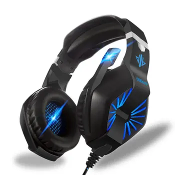

Gaming Headphones for Computer Stereo Over-Ear Gaming Headset Deep Bass Headband Earphone with Light for Computer PC Gamer