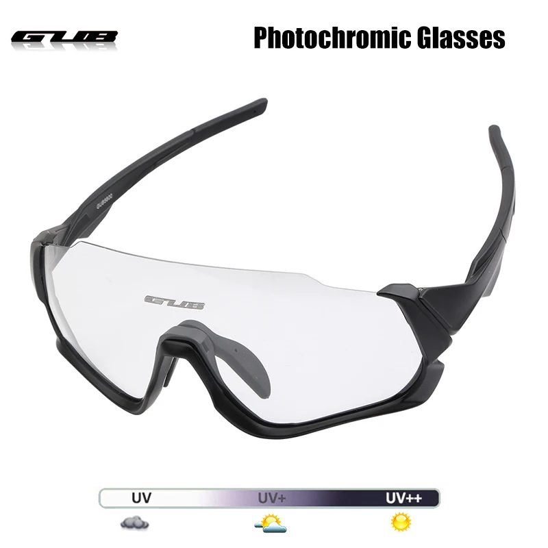 

GUB 5800 Photochromic Cycling Sunglasses Automatic Discoloration Bike Goggles Outdoor Discolor Eyeshield Sports glasses
