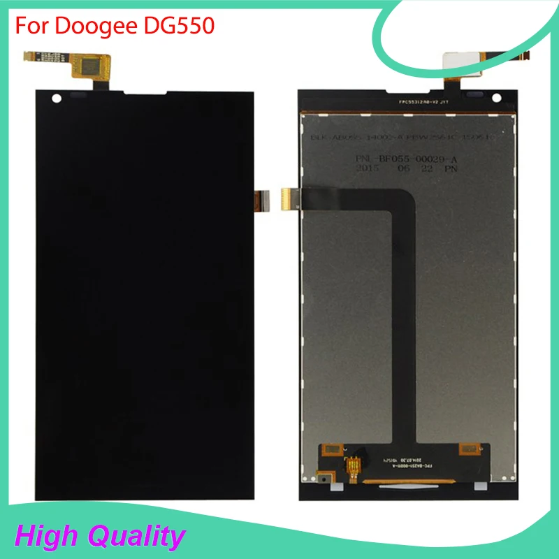 Оригинальное качество Для DOOGEE DG550 ЖК-дисплей с сенсорным экраном дигитайзер сборка и инструменты