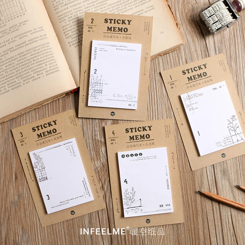 infeel me free writing sticky memo pad notepad paper free memo pad