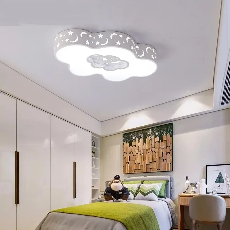 

Cloud children room simple modern creative boy girl warm Princess Room bedroom led ceiling light LO8175