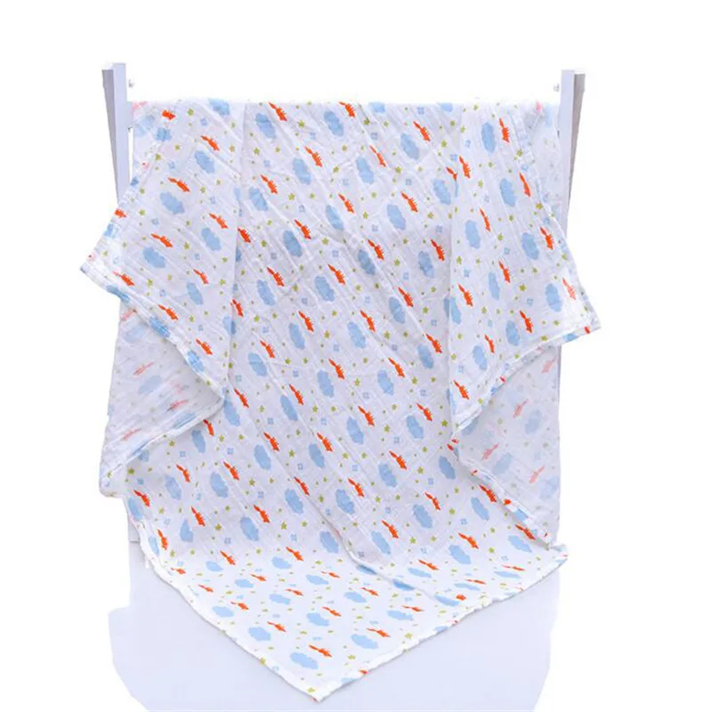 Winjaunt Новое Детское одеяло из органического хлопка, муслиновое детское одеяло для новорожденных одеяло для пеленания