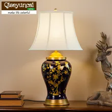 Modern copper ceramic table lamp living room bedroom study decorative ceramic decorative table lamp цена Modern copper ceramic table lamp living room bedroom study decorative ceramic decorative table lamp цены онлайн