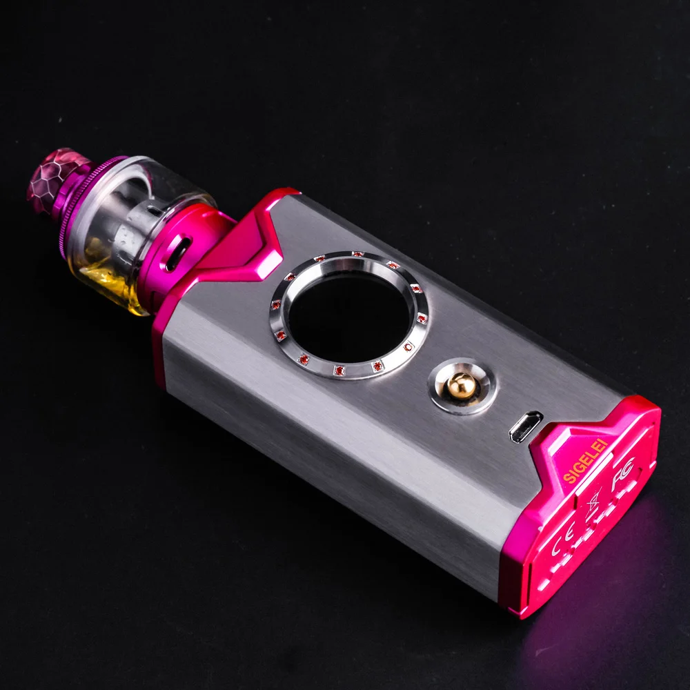 Newest Design Vape kit E electronic Cigarette mod and atomizer from sigelei Shikra Gem Edition kit super power Newest Design Vape kit E electronic Cigarette mod and atomizer from sigelei Shikra Gem Edition kit super power
