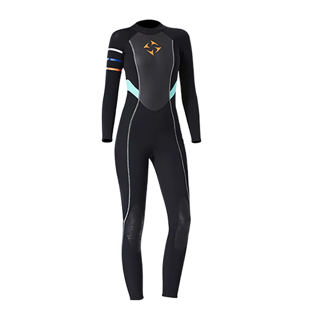 Женский 3 мм водолазный костюм для всего тела гидрокостюм для серфинга плавательный комбинезон