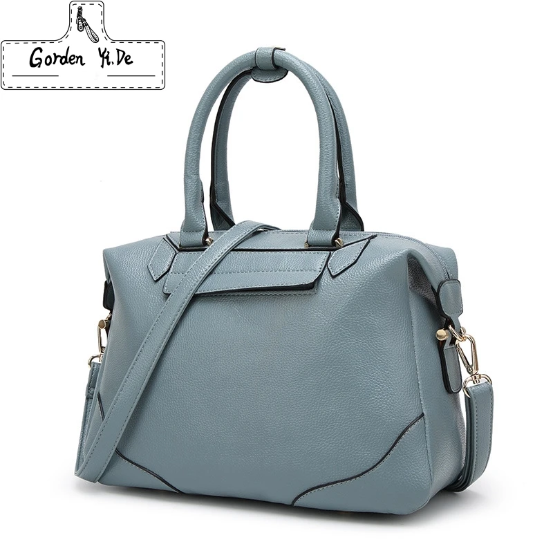 

Pillow Handbags Boston Women Shoulder Bags Zipper Messenger Bags Litchi Leather Top-handle Bags Tote Herald Fashion Dollar Price