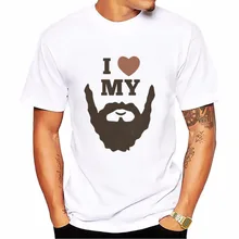 Funny Birthday Gifts For Men Dad Father Husband Bearded Sign Beard Rule Skull Tshirt T Shirt Homme Short Sleeve Beards T-Shirt