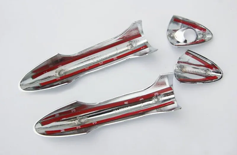 Chrome-Door-Handle-Cover-Trim-For-Hyundai-Solaris-Verna-i25-Accent-Grand-Avega-2011-2012-2013